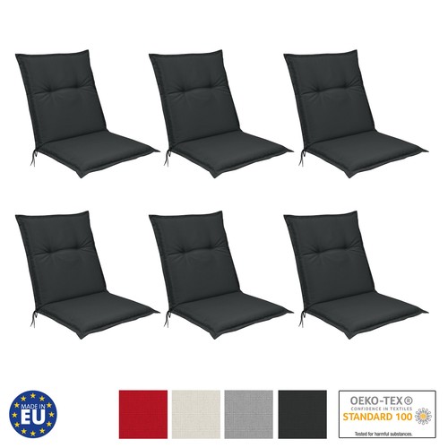 Gartenstuhl auflagen - 6x,