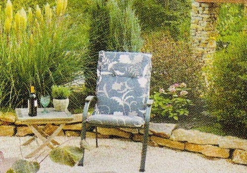 Sitzkissen für gartenstuhl - sitzkissen,